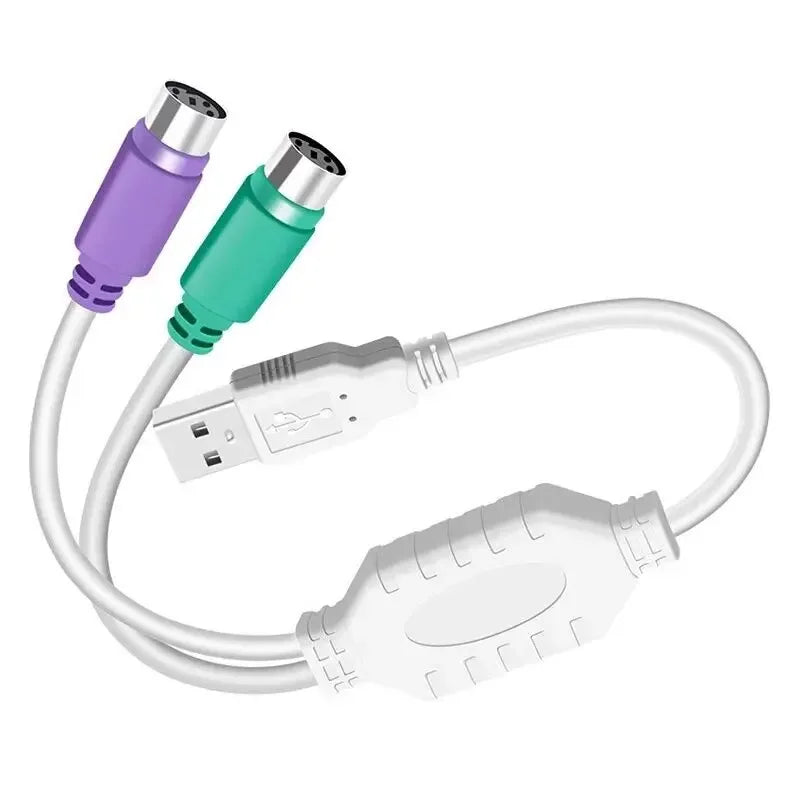 USB Male to PS/2 Female Adapter – FUCHU Mouse & Keyboard USB PS/2 Adapter Richie's