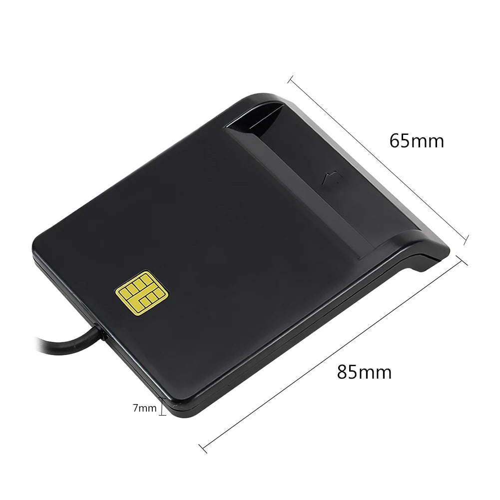 USB 2.0 Smart Card Reader – DNIE ATM CAC IC ID SIM Cards USB Card Reader Richie's