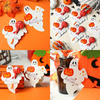 Halloween Ghost & Pumpkin Lollipop Holder Cards – Party Favors Lollipop Holder Cards Richie's