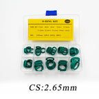 FKM O-Ring Seal Assortment Kit – 6 Sizes Fluorine Rubber O-Ring Seal Kit Richie's BFG50-2.65