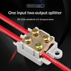 Wire Connector Junction Box Quick Splice Brass Terminal Block Electrical Terminal Block Richie's