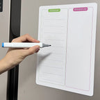 Reusable Magnetic Fridge Whiteboard – Erasable Memo List Board Magnetic Whiteboard Richie's Default Title