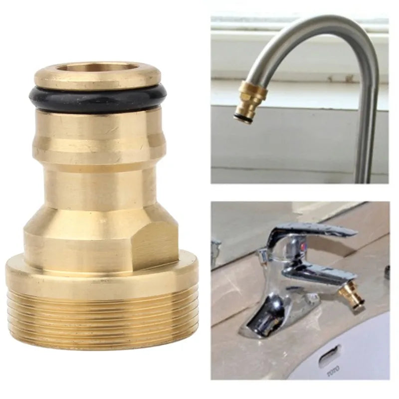Universal Brass Kitchen Faucet Adapter – Tap Connector Fitting Faucet Adapter Fitting Richie's Default Title