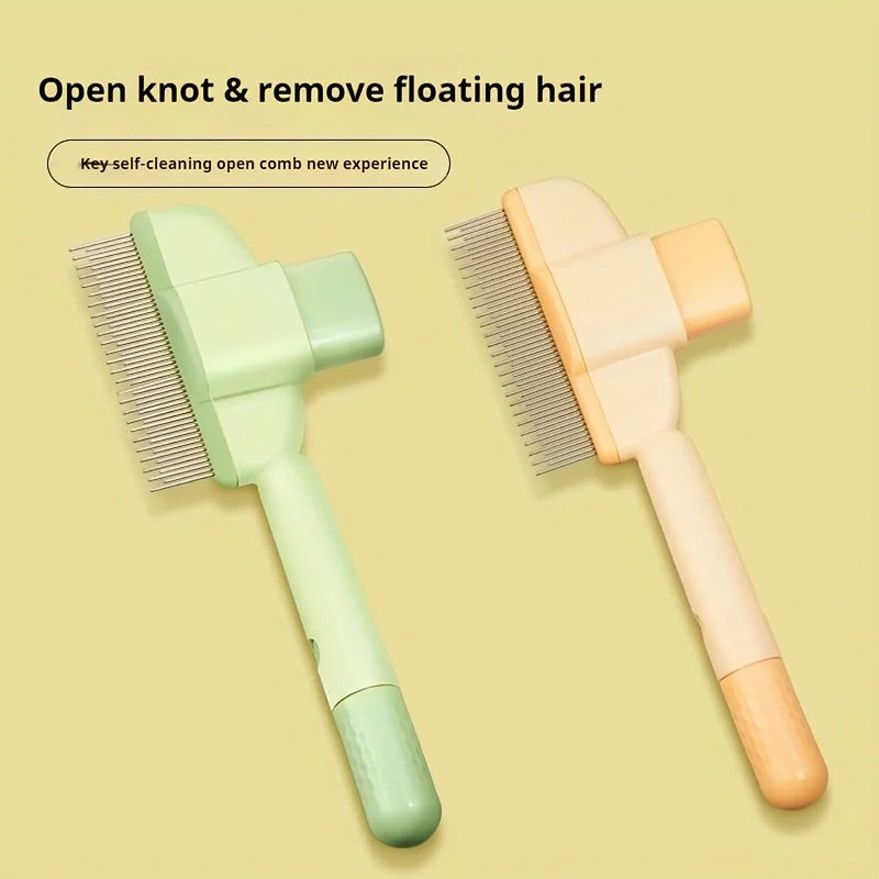 Self-Cleaning Cat Grooming Comb – Detangling Dense Teeth Brush Cat Grooming Comb Richie's