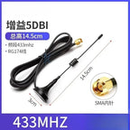 315–470MHz SMA Male LoRa Omnidirectional Antenna 12dBi High Gain LoRa Antenna Richie's 433MHZ 14.5CM 3M