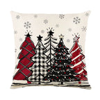Reversible Christmas Pillow Covers – Santa & Reindeer Zip Christmas Pillow Cover Richie's A 1pc