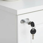 Zinc Alloy Press-Type Sliding Door Lock – Cabinet & Wardrobe Sliding Door Lock Richie's