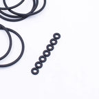 50PCS Black NBR O-Ring Seals CS1.8mm Nitrile Rubber Gasket Washer Rubber O-Ring Seals Richie's