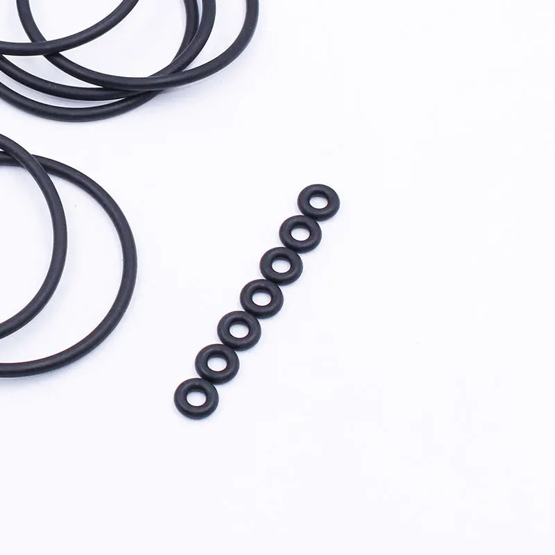 50PCS Black NBR O-Ring Seals CS1.8mm Nitrile Rubber Gasket Washer Rubber O-Ring Seals Richie's