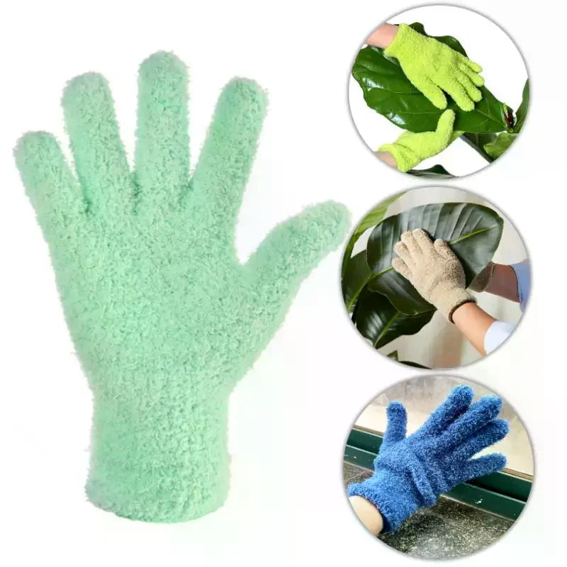 Microfiber Dusting Gloves – Stretchable Cleaning Gloves for Home & Car Microfiber Cleaning Gloves Richie's