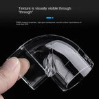 Clear Acrylic Pipe Fittings 16/20mm – 90° Elbow & End Plug Acrylic Pipe Fittings Richie's