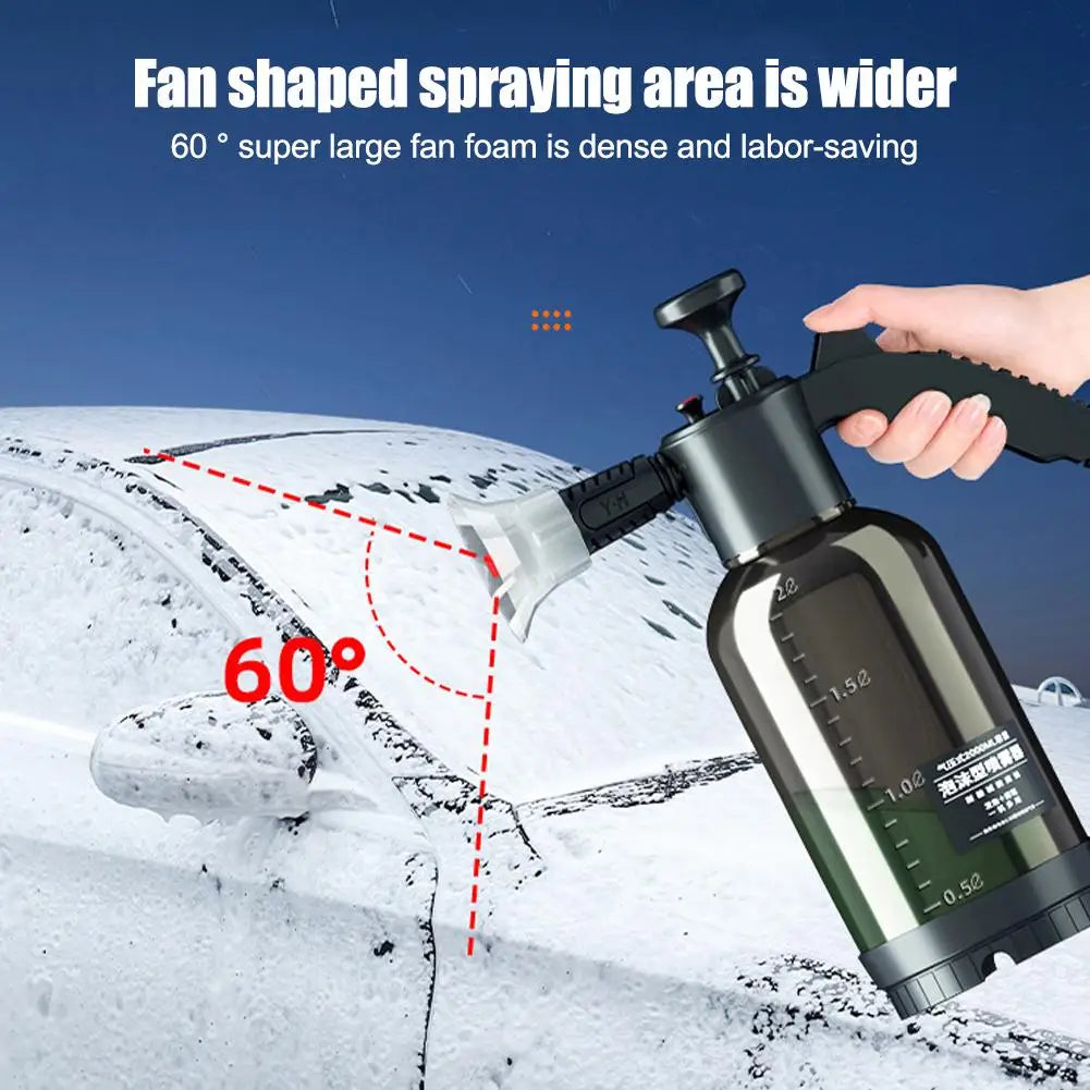 2L Hand Pump Foam Cannon | Snow Foam Car Wash Sprayer Foam Cannon Sprayer Richie's