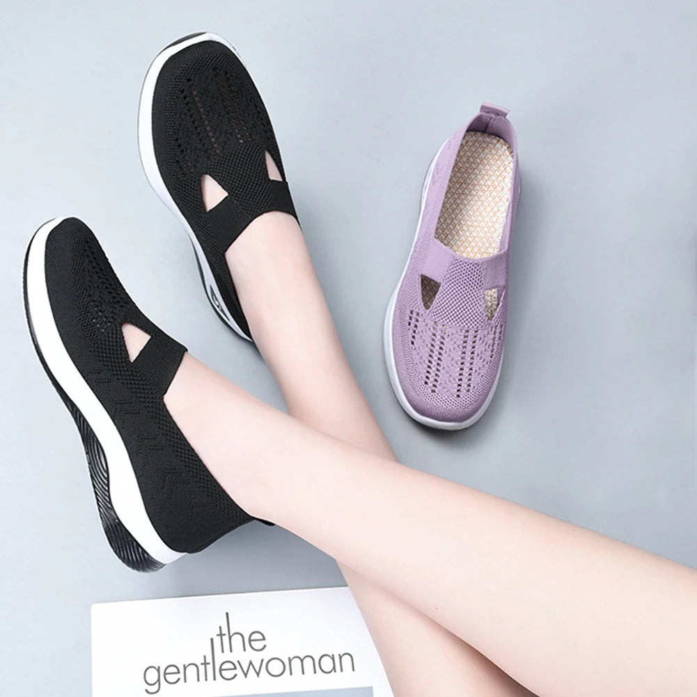 Women's Breathable Barefoot Sneakers with Arch Support Women's Walking Sneakers Richie's