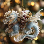 Animal Christmas Tree Ornaments – 2D Flat Acrylic Xmas Pendants Christmas Ornaments Richie's A4