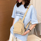 Women's Mini Corduroy Backpack – Casual Small Travel Bag Mini Backpack Richie's