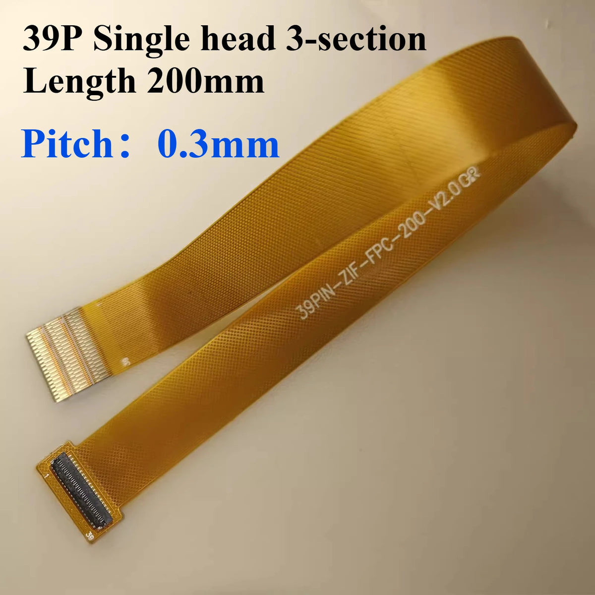 BTB ZIF Test Cable 0.3/0.5mm Pitch 13–45 Pin Extension Adapter ZIF Test Cable Adapter Richie's 39P 0.3 200mm