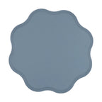 Flower Shaped PVC Placemat – Heat-Resistant & Waterproof Table Placemat Richie's Blue 38-38cm