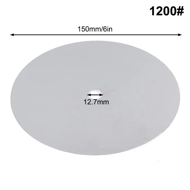 6 Inch Aluminum Master Lap Polishing Plate Diamond Grinding Base Grinding Polishing Plate Richie's A5