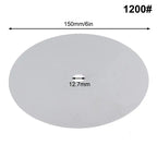 6 Inch Aluminum Master Lap Polishing Plate Diamond Grinding Base Grinding Polishing Plate Richie's A5