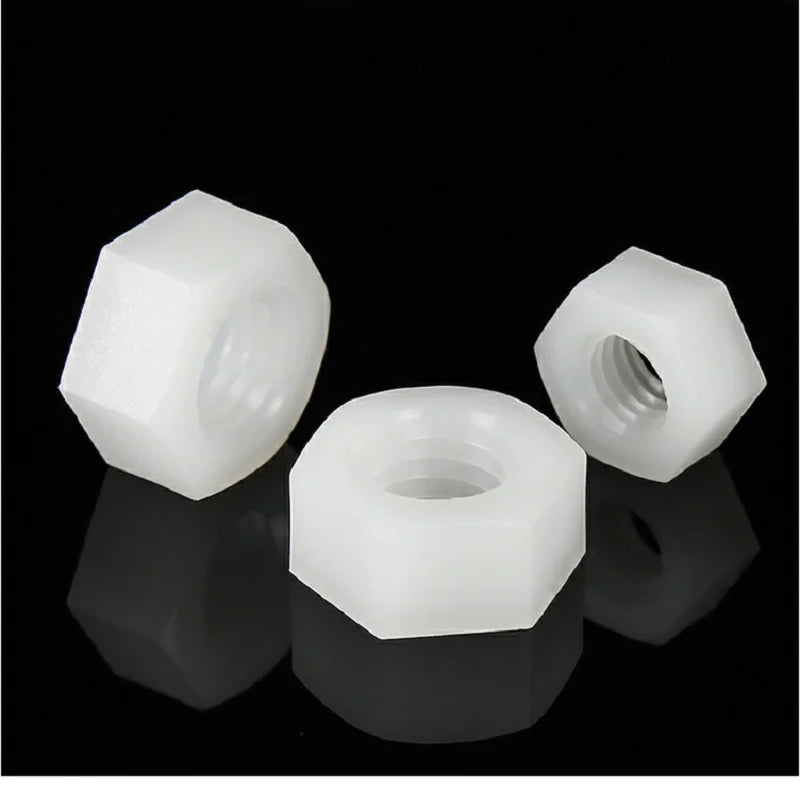 Nylon Screw & Nut Sets M2–M6 Phillips Round Head Insulated Nylon Screw Nut Set Richie's