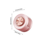 Portable Bladeless Clip Fan – 360° USB Rechargeable Mini Fan Clip-On Personal Fan Richie's Pink