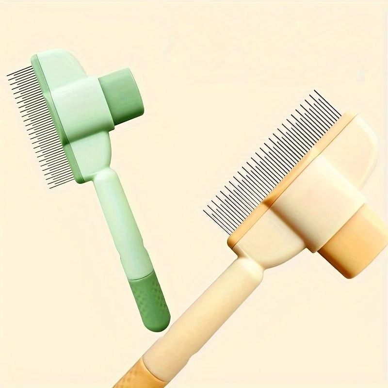 Self-Cleaning Cat Grooming Comb – Detangling Dense Teeth Brush Cat Grooming Comb Richie's