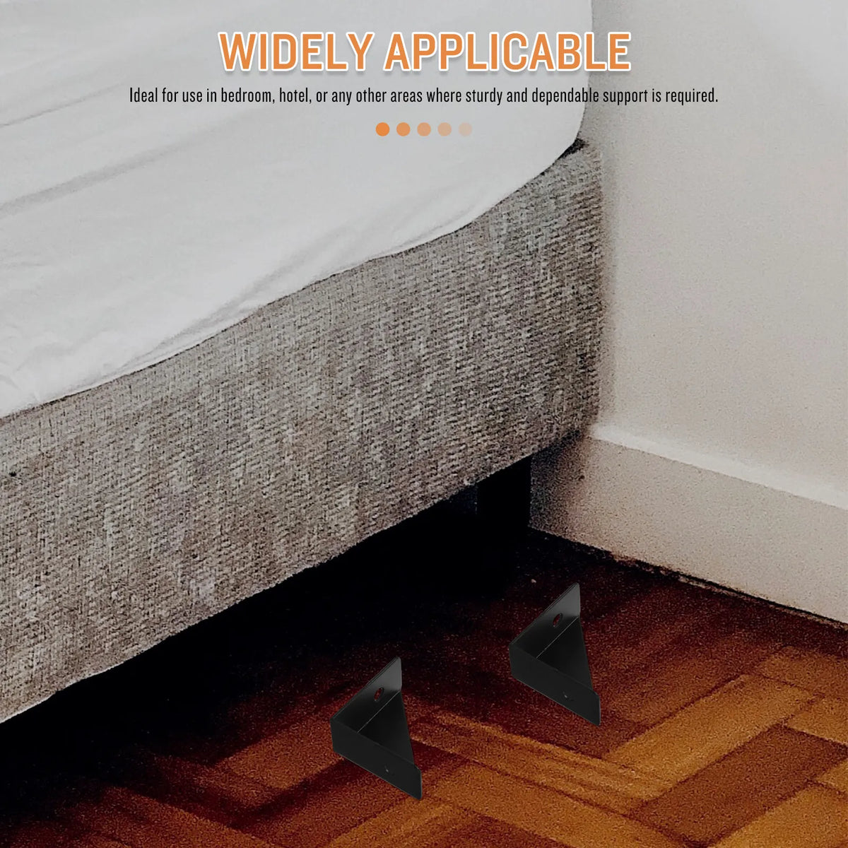 4Pcs Thickened Metal Corner Brackets Bed Frame Furniture Braces Corner Bracket Set Richie's