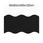 Wave Edge Felt Wall Panel – Ribbed Pin Board Display Board Felt Wall Panel Richie's