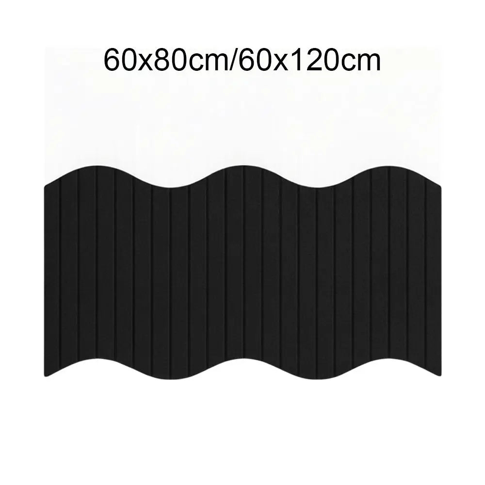 Wave Edge Felt Wall Panel – Ribbed Pin Board Display Board Felt Wall Panel Richie's