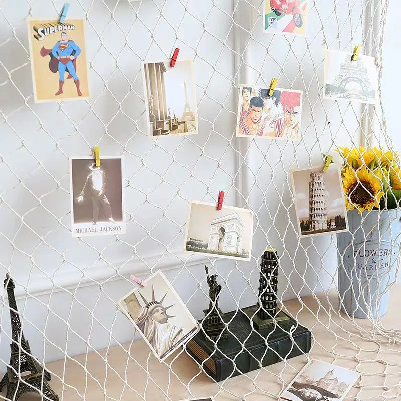 Nautical Fishing Net Wall Hanging – Coastal Home Décor Wall Hanging Decor Richie's