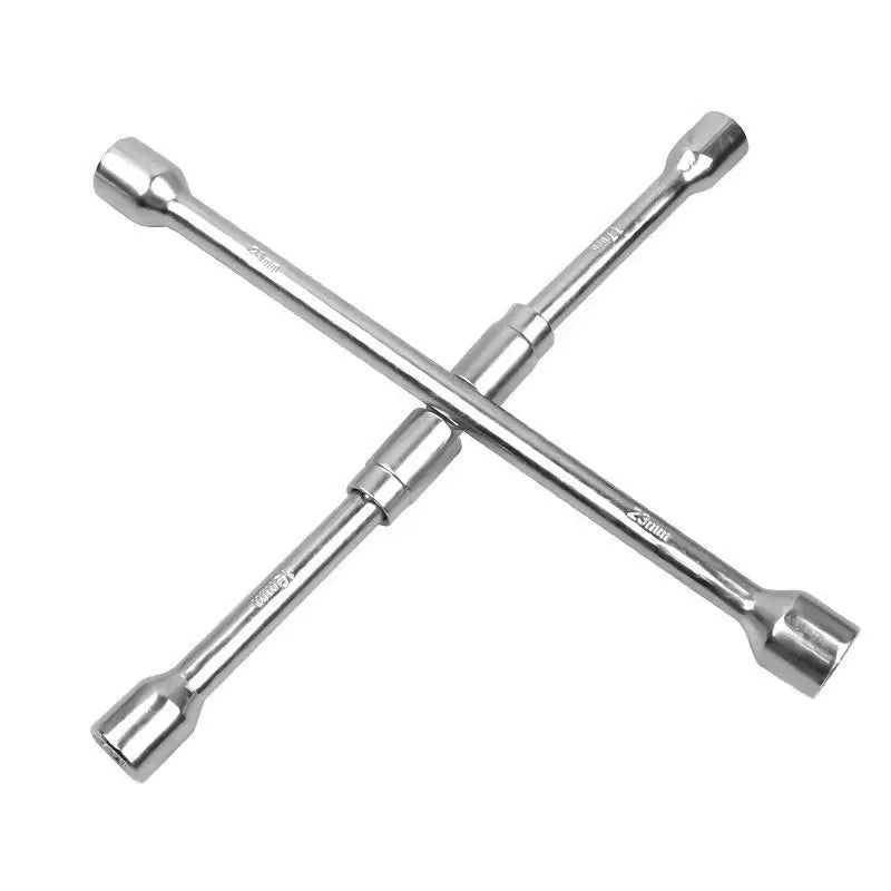 Folding Cross Wrench Wheel Nut Socket Spanner – CR-V Steel Cross Wrench Spanner Richie's