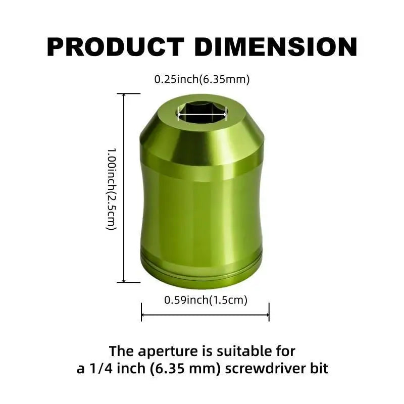 Portable Magnetizer Demagnetizer for Screwdriver Bits | No Battery Magnetizer Demagnetizer Tool Richie's A2