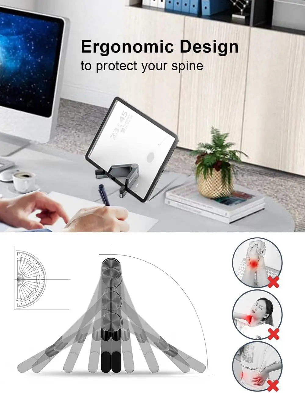 Foldable Phone Stand – Portable Desktop Holder for Smartphones Phone Stand Richie's