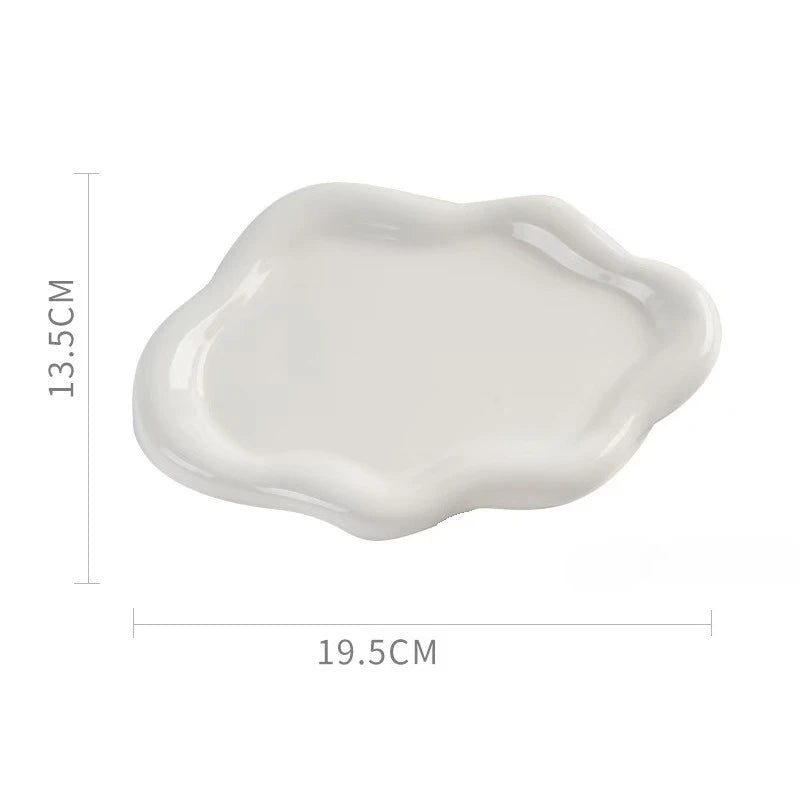 Cloud Jewelry Storage Tray – Earring & Desktop Organizer Jewelry Storage Tray Richie's white 1pc