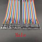 40-Pin Jumper Wires M2M M2F F2F Breadboard Dupont Cables Arduino Jumper Wire Set Richie's