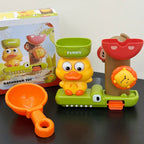 Little Yellow Duck Bath Toy – Squirt Water Play for Kids Bath Water Toy Richie's X18012