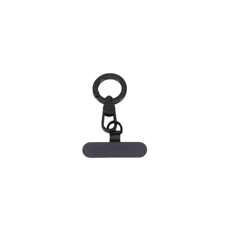 Rotatable Metal Phone Lanyard Clip – Stainless Steel Hook Phone Lanyard Clip Richie's black