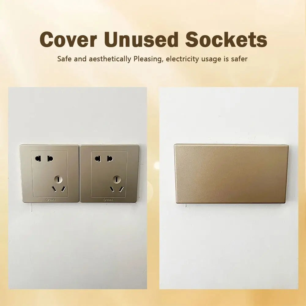 ABS Switch Socket Cover 176×90mm Decorative Panel Plate Switch Socket Cover Richie's