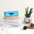 3D Rectangle Silicone Resin Mold with Wooden Support – DIY Cube Silicone Resin Mold Richie's