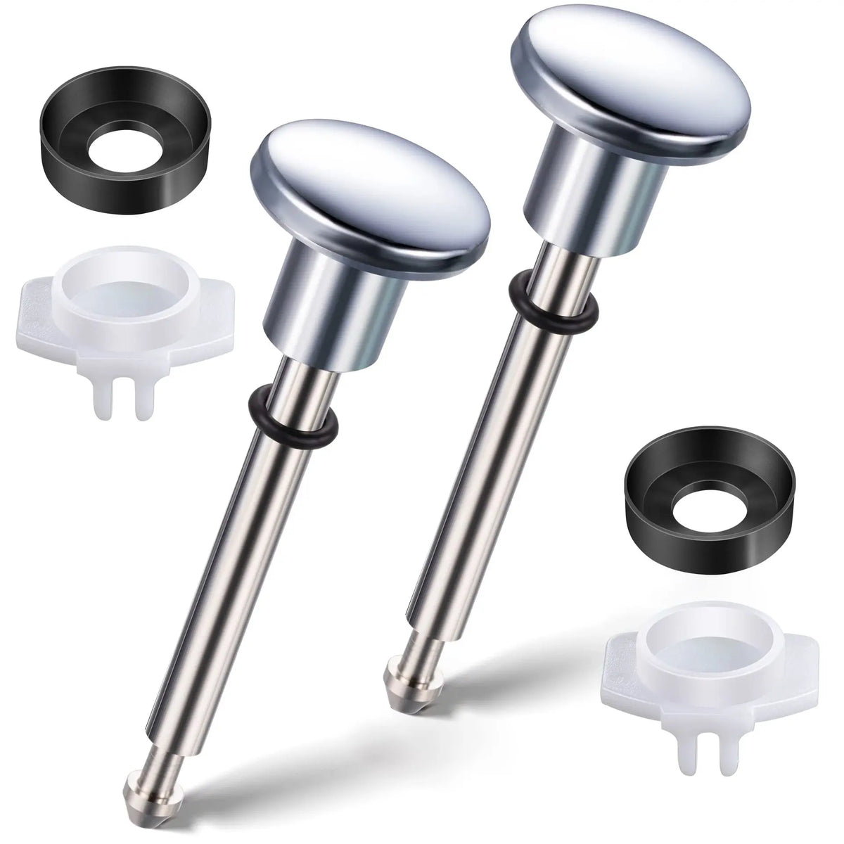 304 Stainless Steel Bath Outlet Diverter Shower Faucet Repair Kit Bath Outlet Diverter Richie's 2packs