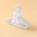 Pet Clothes Hanger – Plastic Rack for Dog & Cat Outfits Pet Clothes Hanger Richie's white 25cm