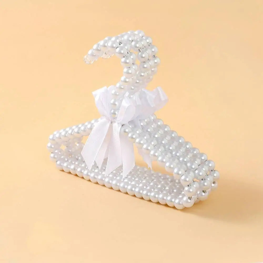 Pet Clothes Hanger – Plastic Rack for Dog & Cat Outfits Pet Clothes Hanger Richie's white 25cm