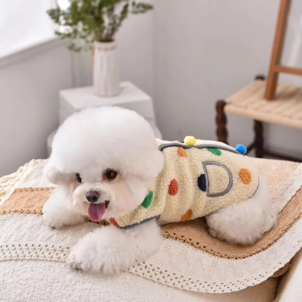 Warm Lamb Wool Dog Vest Coat | XS–6XL Puppy Clothes Dog Vest Coat Richie's
