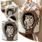 Boho Quilted Laundry Basket with Handles – Large Floral Hamper Laundry Hamper Basket Richie's