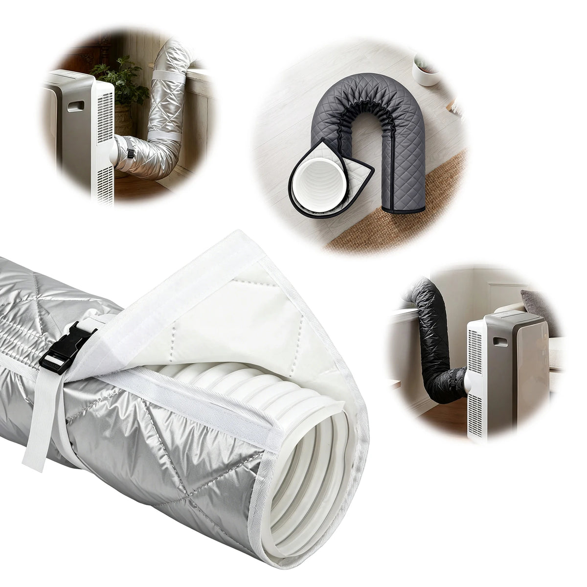 AC Hose Cover Insulation Sleeve – Dustproof & Waterproof 150x53cm AC Hose Insulation Cover Richie's
