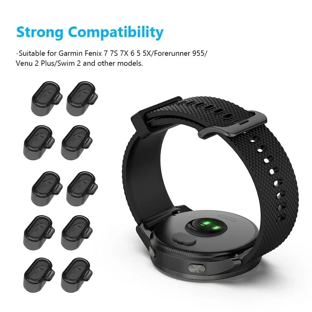 TPU Dust Cover Cap for Garmin Fenix 7 Forerunner 955 945 255 Smartwatch Dust Cap Richie's