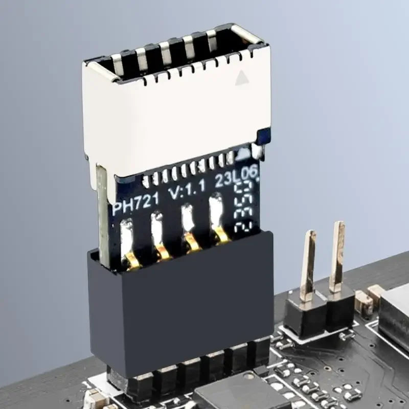 USB-C Motherboard Adapter USB 2.0 9-Pin Male to Type-E Female Motherboard USB Adapter Richie's