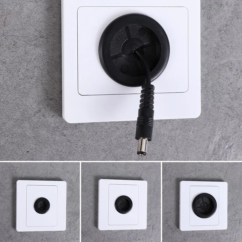 86-Type Wall Blank Panel with Rubber Pad & Cable Hole Wall Blank Panel Richie's