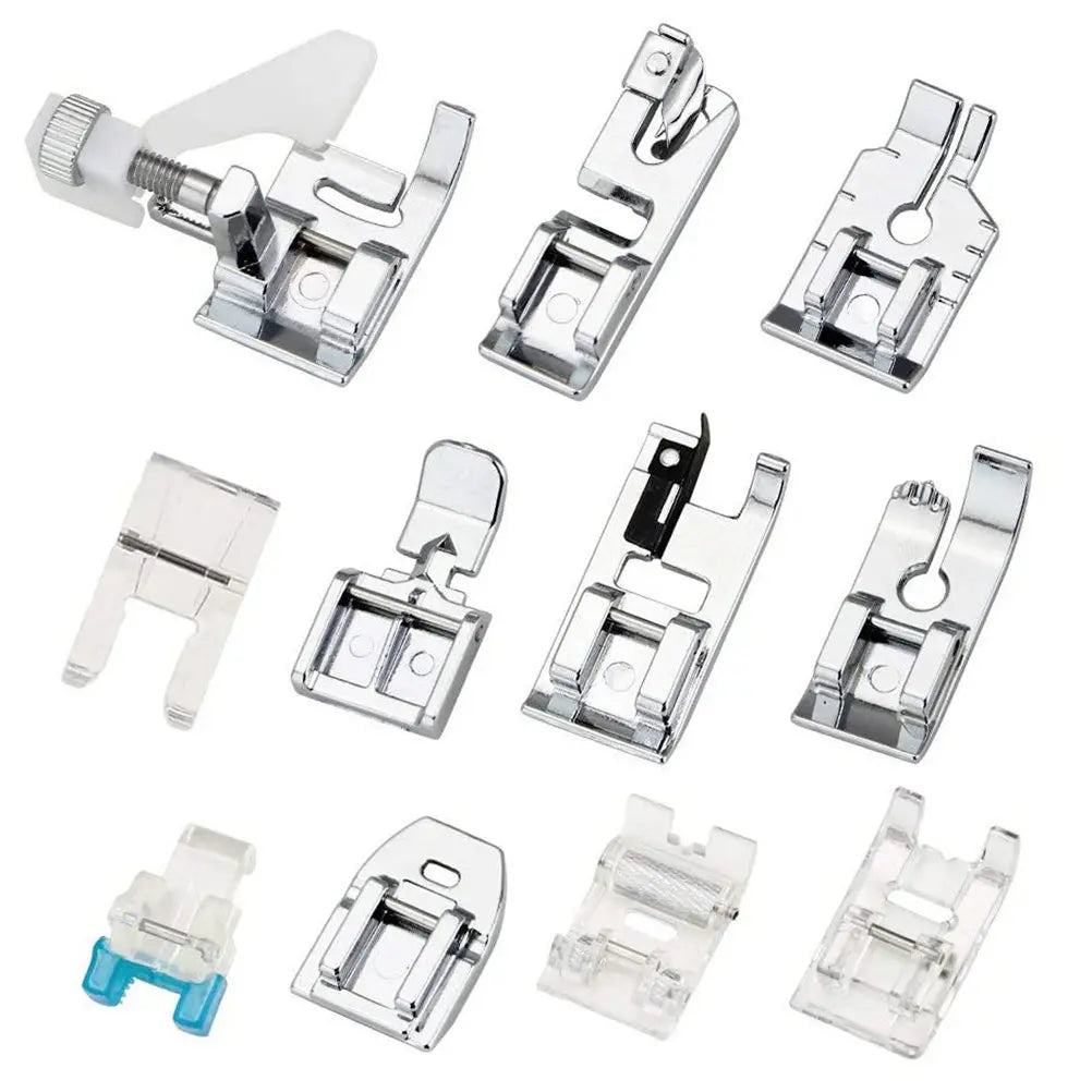 11-Piece Sewing Machine Presser Foot Set | Stainless Steel Presser Foot Set Richie's