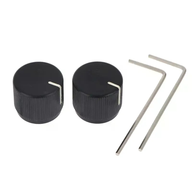 Aluminum Flat Top Half-Shaft Bass Guitar Knob – 1 or 2 Pcs Bass Guitar Knob Richie's